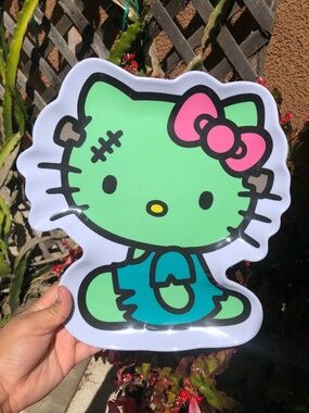Hello Kitty Frankenstein Decorative Plate